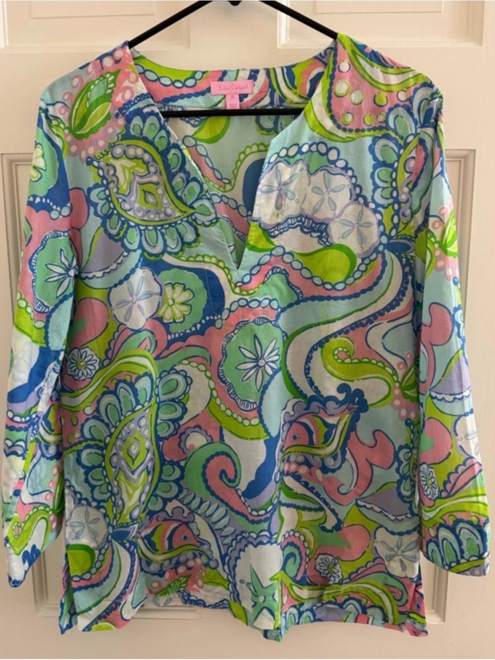 Lilly Pulitzer Pastel Paisley Tunic